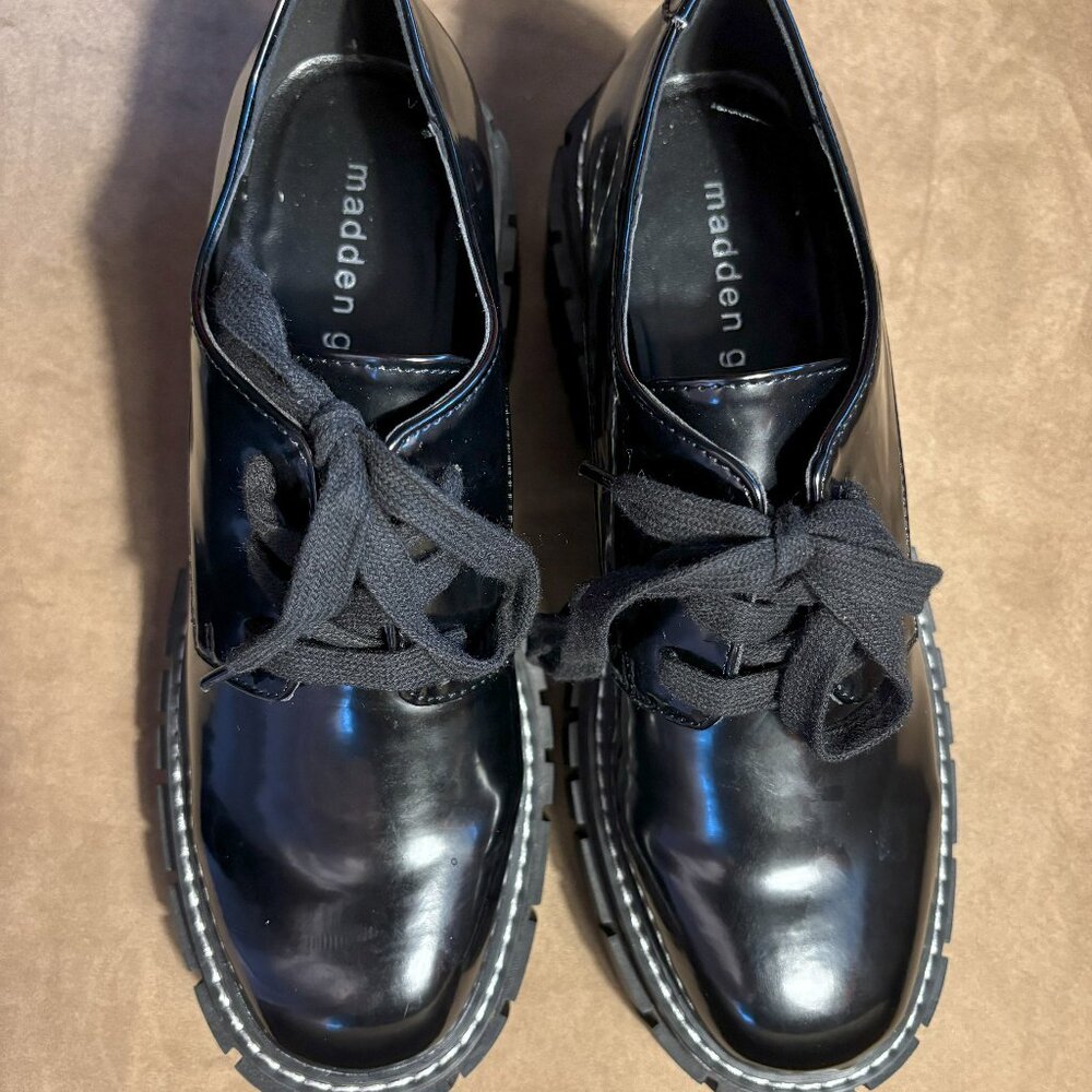 Madden Girl Black Platform Shoes